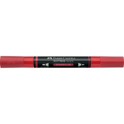 Akril marker kétvégű MULTIMARK 219 Faber-Castell eper piros Író- irodaszer, papíráru Faber - Castell