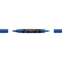 Akril marker kétvégű MULTIMARK 120 Faber-Castell kék Író- irodaszer, papíráru Faber - Castell