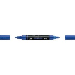 Akril marker kétvégű MULTIMARK 120 Faber-Castell kék Író- irodaszer, papíráru Faber - Castell