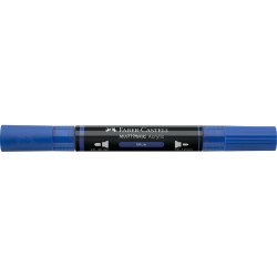 Akril marker kétvégű MULTIMARK 120 Faber-Castell kék Író- irodaszer, papíráru Faber - Castell