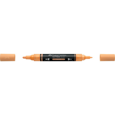 Akril marker kétvégű MULTIMARK 416 Faber-Castell barack