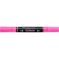 Akril marker kétvégű MULTIMARK 329 Faber-Castell pink