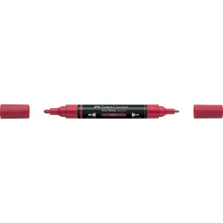 Akril marker kétvégű MULTIMARK 433 Faber-Castell piros bogyó Író- irodaszer, papíráru Faber - Castell