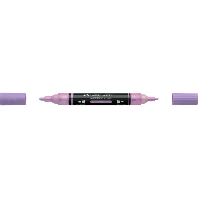 Akril marker kétvégű MULTIMARK 239 Faber-Castell lila