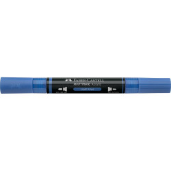 Akril marker kétvégű MULTIMARK 140 Faber-Castell világoskék