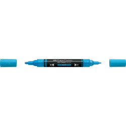 Akril marker kétvégű MULTIMARK 448 Faber-Castell azúrkék Író- irodaszer, papíráru Faber - Castell
