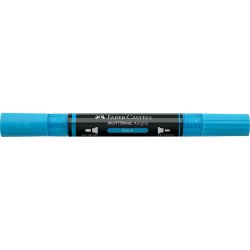 Akril marker kétvégű MULTIMARK 448 Faber-Castell azúrkék Író- irodaszer, papíráru Faber - Castell