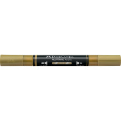Akril marker kétvégű MULTIMARK 250 Faber-Castell arany