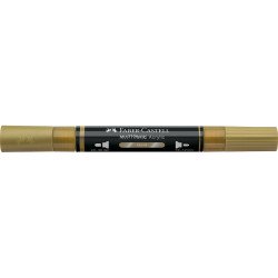 Akril marker kétvégű MULTIMARK 250 Faber-Castell arany Író- irodaszer, papíráru Faber - Castell