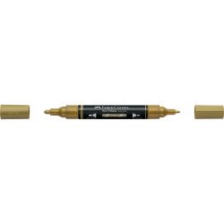Akril marker kétvégű MULTIMARK 250 Faber-Castell arany Író- irodaszer, papíráru Faber - Castell