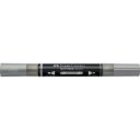 Akril marker kétvégű MULTIMARK 251 Faber-Castell ezüst