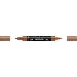 Akril marker kétvégű MULTIMARK 252 Faber-Castell réz Író- irodaszer, papíráru Faber - Castell