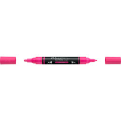 Akril marker kétvégű MULTIMARK 253 Faber-Castell neon rózsaszín Író- irodaszer, papíráru Faber - Castell