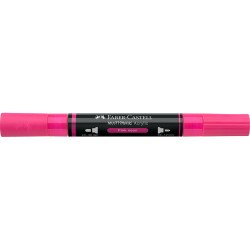 Akril marker kétvégű MULTIMARK 253 Faber-Castell neon rózsaszín Író- irodaszer, papíráru Faber - Castell