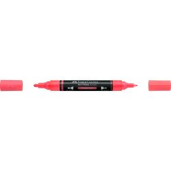 Akril marker kétvégű MULTIMARK 255 Faber-Castell neon narancs Író- irodaszer, papíráru Faber - Castell