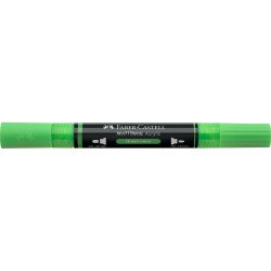 Akril marker kétvégű MULTIMARK 257 Faber-Castell neon zöld Író- irodaszer, papíráru Faber - Castell