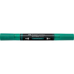 Akril marker kétvégű MULTIMARK 358 Faber-Castell smaragdzöld Író- irodaszer, papíráru Faber - Castell