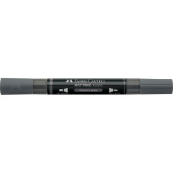 Akril marker kétvégű MULTIMARK 181 Faber-Castell Payne-szürke