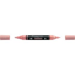 Akril marker kétvégű MULTIMARK 304 Faber-Castell vintage rózsa Író- irodaszer, papíráru Faber - Castell