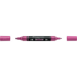 Akril marker kétvégű MULTIMARK 290 Faber-Castell metál rózsaszín Író- irodaszer, papíráru Faber - Castell