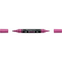 Akril marker kétvégű MULTIMARK 290 Faber-Castell metál rózsaszín Író- irodaszer, papíráru Faber - Castell