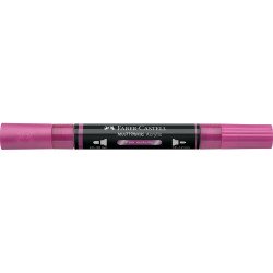 Akril marker kétvégű MULTIMARK 290 Faber-Castell metál rózsaszín Író- irodaszer, papíráru Faber - Castell