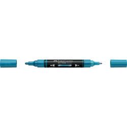 Akril marker kétvégű MULTIMARK 292 Faber-Castell metál kék Író- irodaszer, papíráru Faber - Castell