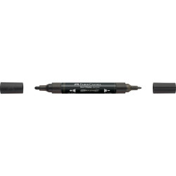 Akril marker kétvégű MULTIMARK 299 Faber-Castell fényes fekete Író- irodaszer, papíráru Faber - Castell
