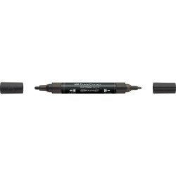 Akril marker kétvégű MULTIMARK 299 Faber-Castell fényes fekete Író- irodaszer, papíráru Faber - Castell
