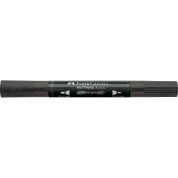 Akril marker kétvégű MULTIMARK 299 Faber-Castell fényes fekete Író- irodaszer, papíráru Faber - Castell