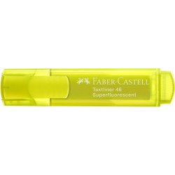 Szövegkiemelő 1-5mm vágott hegyű Faber-Castell 46 fluoreszkáló sárga Író- irodaszer, papíráru Faber - Castell