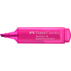 Szövegkiemelő 1-5mm vágott hegyű Faber-Castell 46 fluoreszkáló rózsaszín Író- irodaszer, papíráru Faber - Castell