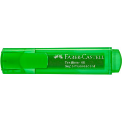 Szövegkiemelő 1-5mm vágott hegyű Faber-Castell 46 fluoreszkáló zöld Író- irodaszer, papíráru Faber - Castell