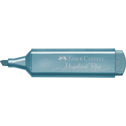 Szövegkiemelő 1-5mm vágott hegyű Faber-Castell 46 metál kék Író- irodaszer, papíráru Faber - Castell