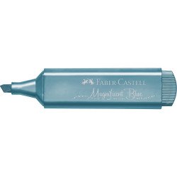 Szövegkiemelő 1-5mm vágott hegyű Faber-Castell 46 metál kék Író- irodaszer, papíráru Faber - Castell