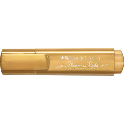 Szövegkiemelő 1-5mm vágott hegyű Faber-Castell 46 metál arany Író- irodaszer, papíráru Faber - Castell