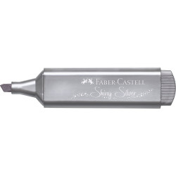 Szövegkiemelő 1-5mm vágott hegyű Faber-Castell 46 metál ezüst Író- irodaszer, papíráru Faber - Castell