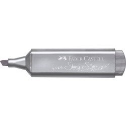 Szövegkiemelő 1-5mm vágott hegyű Faber-Castell 46 metál ezüst Író- irodaszer, papíráru Faber - Castell