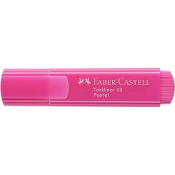 Szövegkiemelő 1-5mm vágott hegyű Faber-Castell 46 pasztell lilás rózsaszín Író- irodaszer, papíráru Faber - Castell