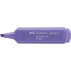 Szövegkiemelő 1-5mm vágott hegyű Faber-Castell 46 pasztell lila Író- irodaszer, papíráru Faber - Castell