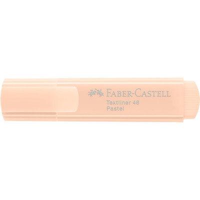 Szövegkiemelő 1-5mm vágott hegyű Faber-Castell 46 pasztell púder színű