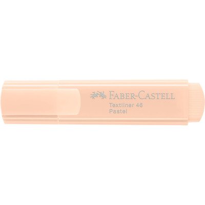Szövegkiemelő 1-5mm vágott hegyű Faber-Castell 46 pasztell púder színű