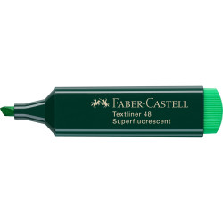 Szövegkiemelő 1-5mm vágott hegyű Faber-Castell 48 fluoreszkáló zöld Író- irodaszer, papíráru Faber - Castell