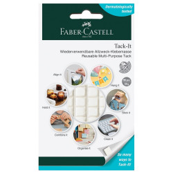 Gyurmaragasztó 50g TACK-IT Faber-Castell fehér Javítás, ragasztás, csomagolás Faber - Castell