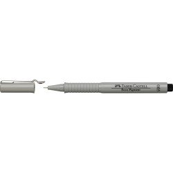 Rostirón, tűfilc 0,05mm ECCO PIGMENT Faber-Castell fekete Író- irodaszer, papíráru Faber - Castell