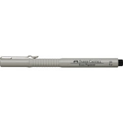 Rostirón, tűfilc 0,2mm ECCO PIGMENT Faber-Castell fekete Író- irodaszer, papíráru Faber - Castell