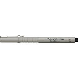 Rostirón, tűfilc 0,2mm ECCO PIGMENT Faber-Castell fekete Író- irodaszer, papíráru Faber - Castell