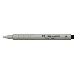 Rostirón, tűfilc 0,3mm ECCO PIGMENT Faber-Castell fekete Író- irodaszer, papíráru Faber - Castell