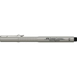 Rostirón, tűfilc 0,4mm ECCO PIGMENT Faber-Castell fekete Író- irodaszer, papíráru Faber - Castell