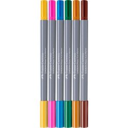 Rostirón, filctoll készlet akvarell kétvégű GOLDFABER AQUA Kókuszos koktél Faber-Castell 4klf. szín Író- irodaszer, papíráru Faber - Castell
